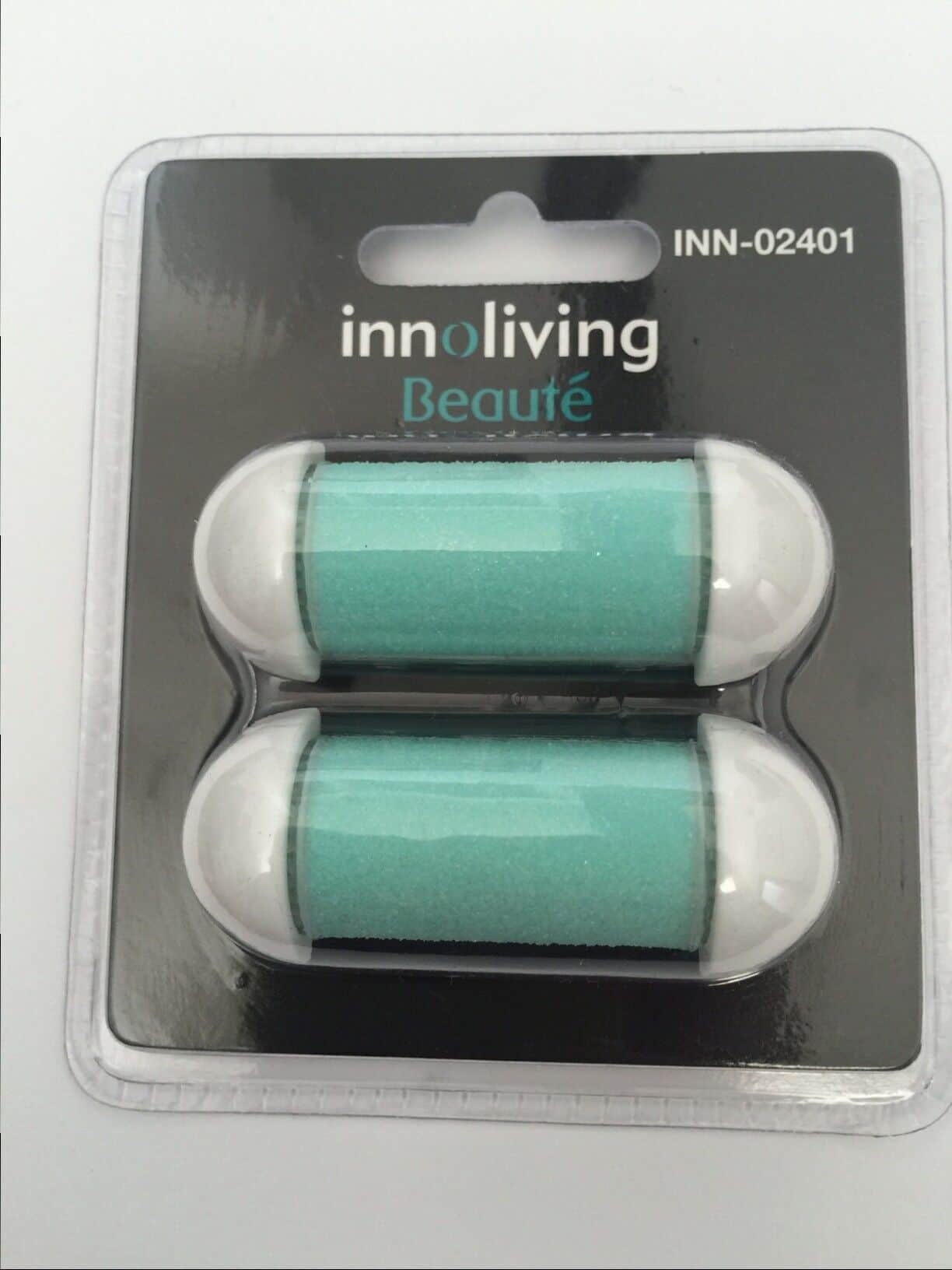 INNOLIVING К-т от 2 бр. резервни ексфолиращи глави за INN – 024