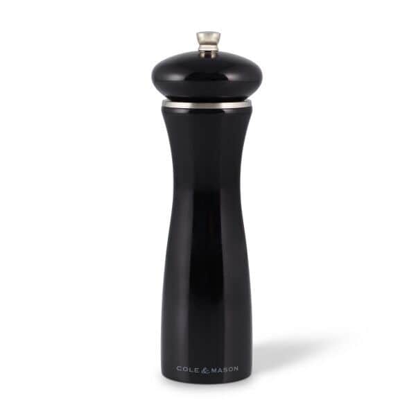 COLE&MASON Мелничка за сол “SHERWOOD BLACK GLOSS“ – 20 см. – цвят черен