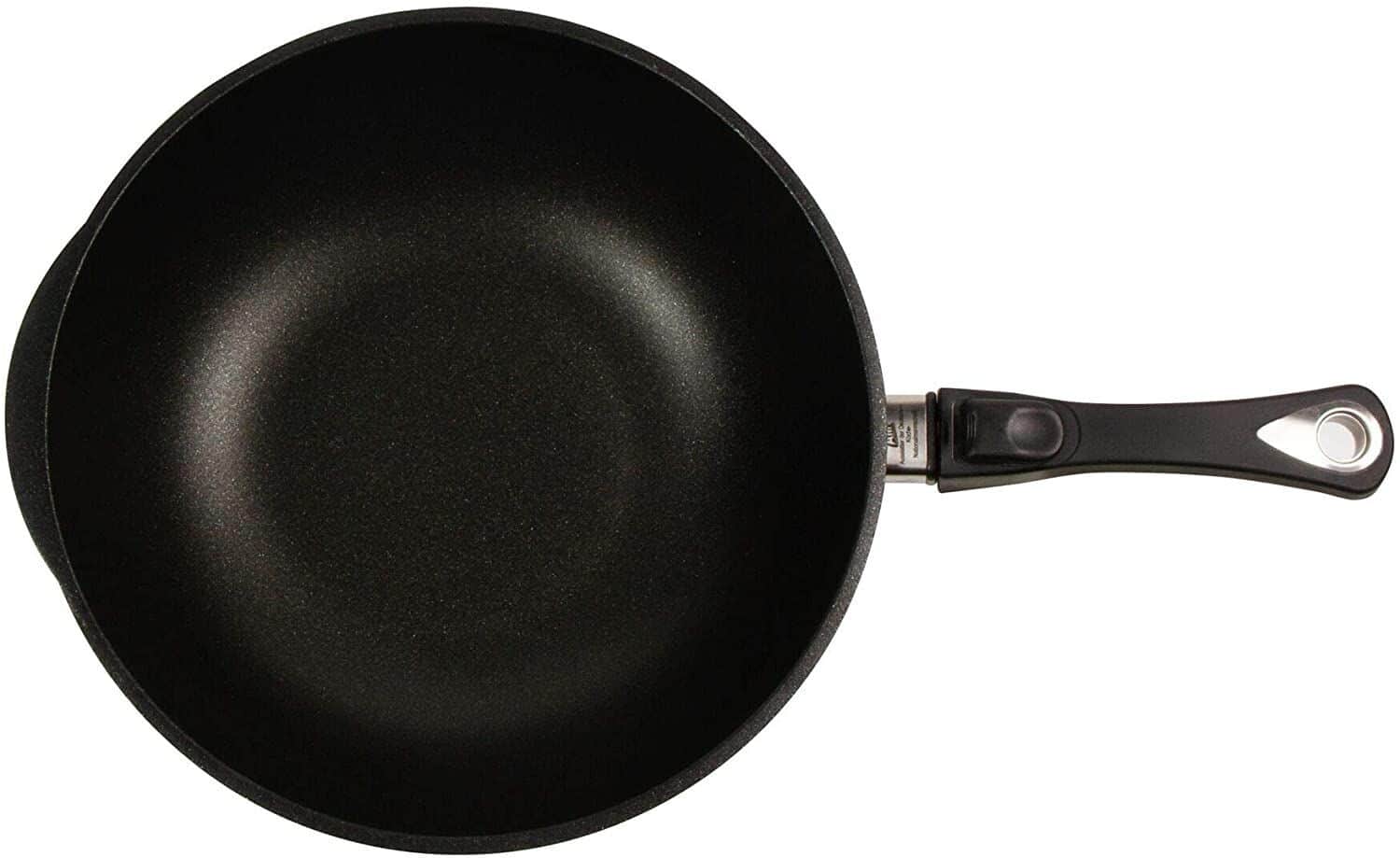 AMT Gastroguss Тиган уок Ø 32 см, височина 11 см, с мобилна дръжка