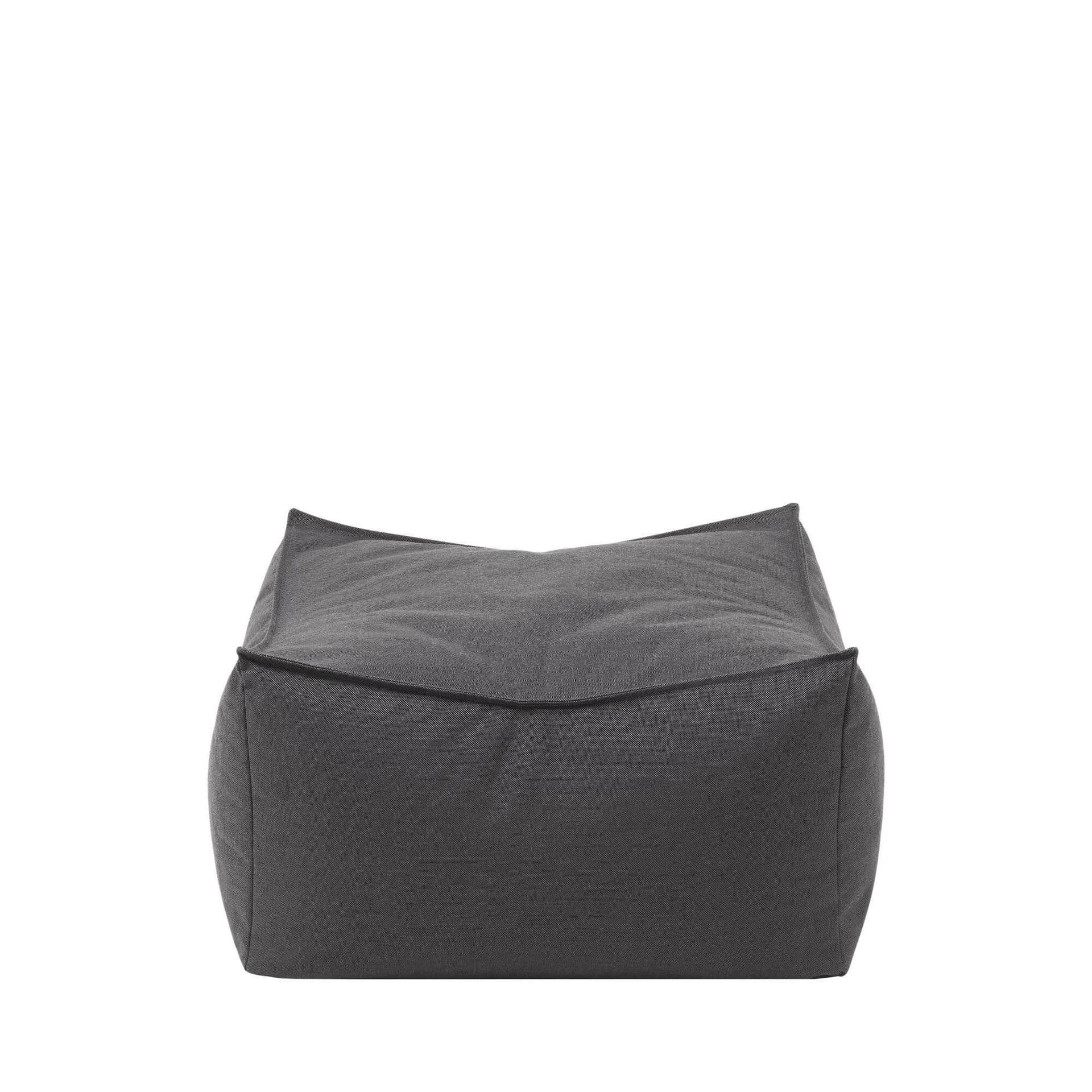 BLOMUS Градински пуф STAY, 60 х 60 см – цвят Coal