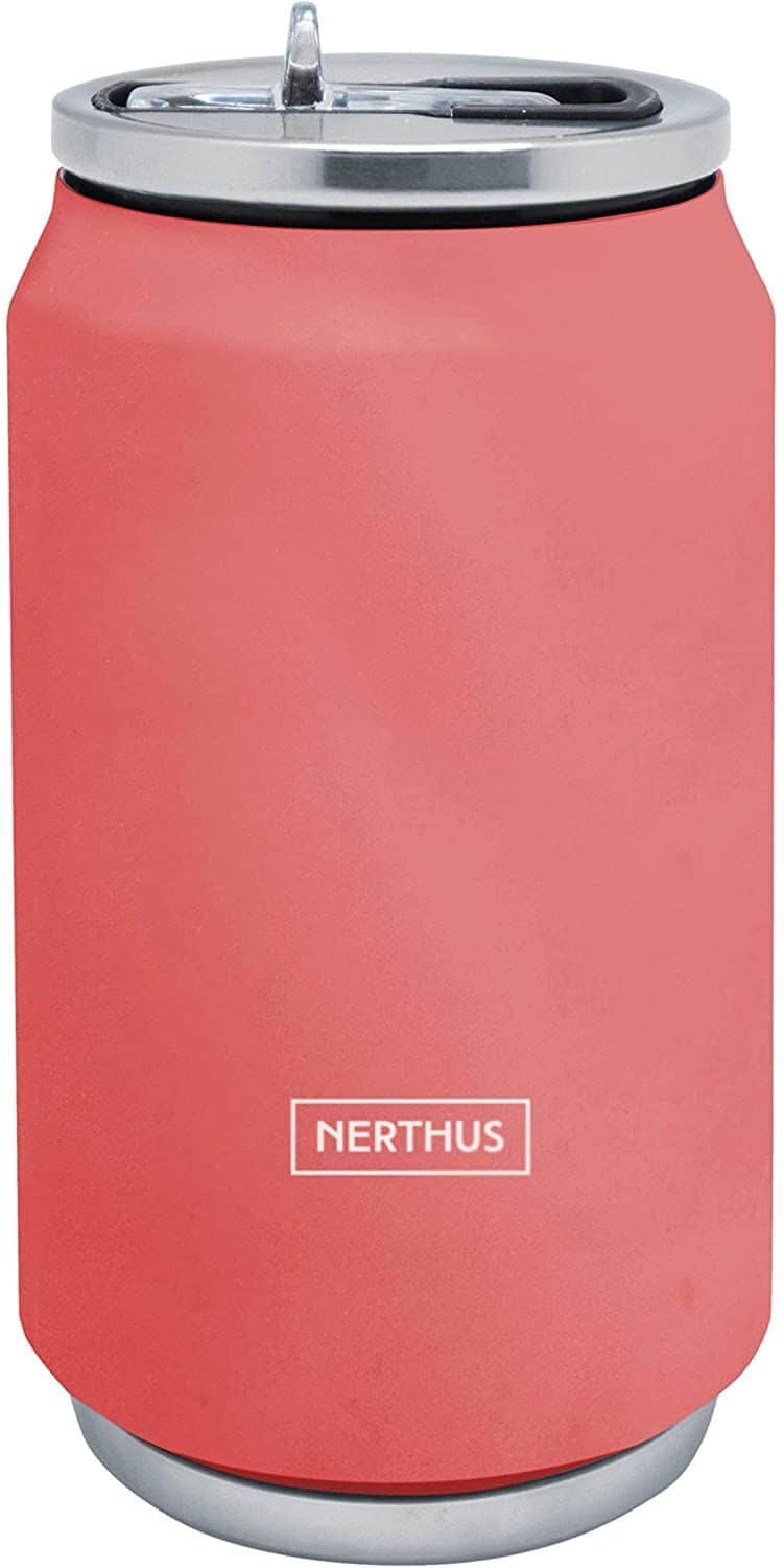 Nerthus Термос “КЕНЧЕ“ цвят корал – 330 мл.