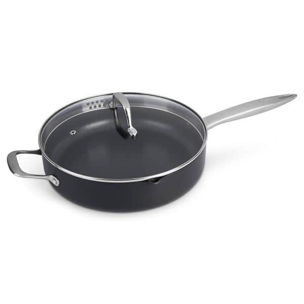 “ZYLISS COOK ULTIMATE PRO“ – Индукционен дълбок тиган – Ø 28 – със стъклен капак