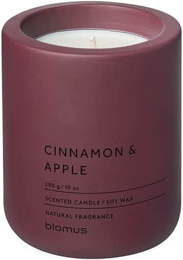 BLOMUS Ароматна свещ FRAGA размер L - аромат Cinnamon &amp; Apple - цвят Port