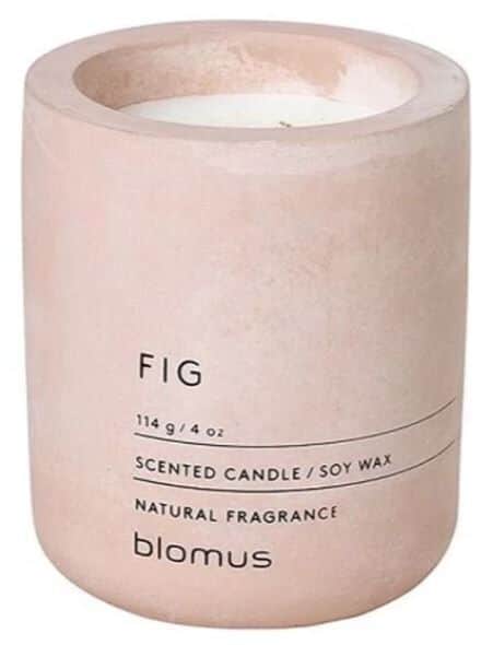 BLOMUS Ароматна свещ FRAGA размер S - цвят Rose Dust - аромат Fig