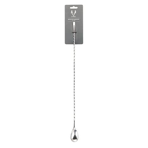 VISKI Лъжица за коктейли “Weighted - Silver“ - 40см.