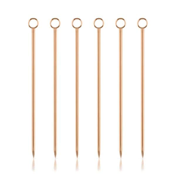 VISKI Коктейлни клечки 6бр. “Copper“