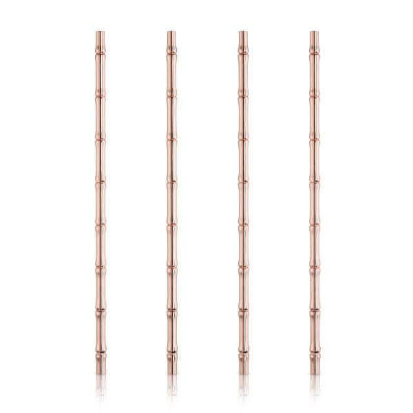VISKI Коктейлни сламки “Bamboo Copper“ - 4бр.
