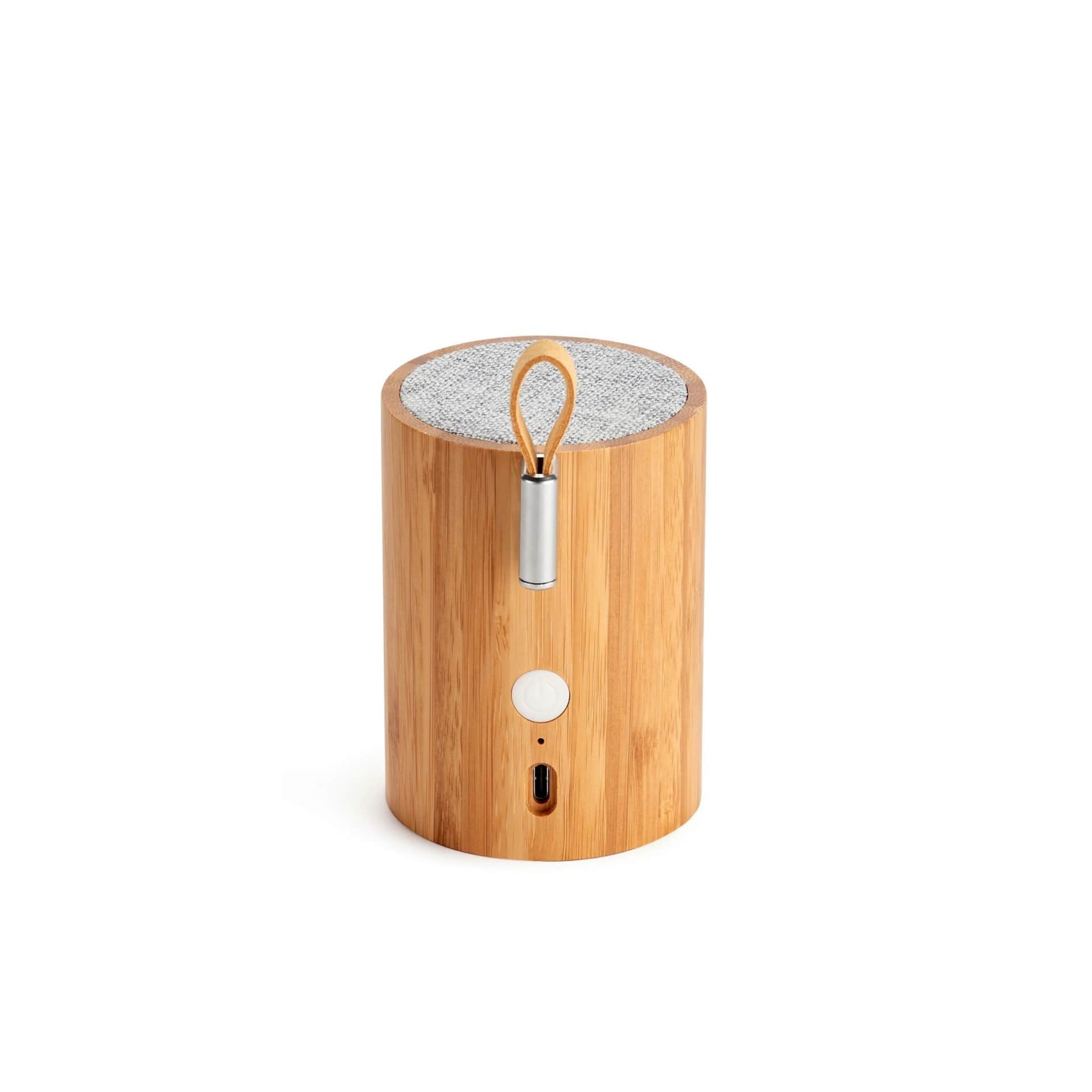 GINGKO Bluetooth колонка и лампа - бамбук