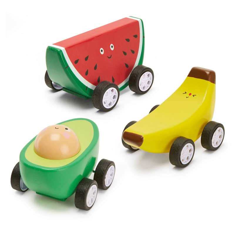 Колички със самонавиващ се механизъм Fruit-Fun