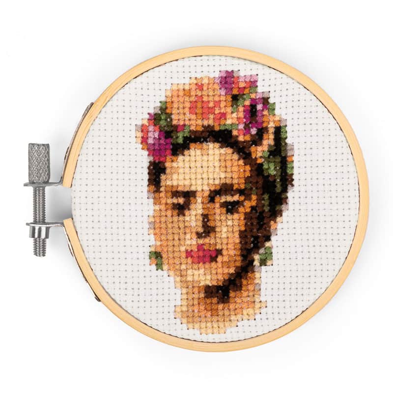 Мини комплект за бродиране Frida Kahlo
