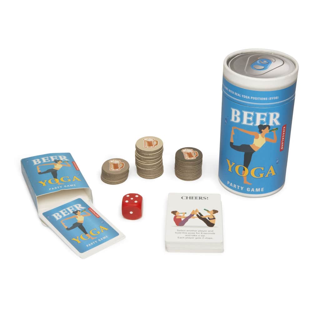 Парти игра Beer Yoga