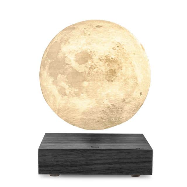 GINGKO Левитираща смарт лампа MOON - цвят черен