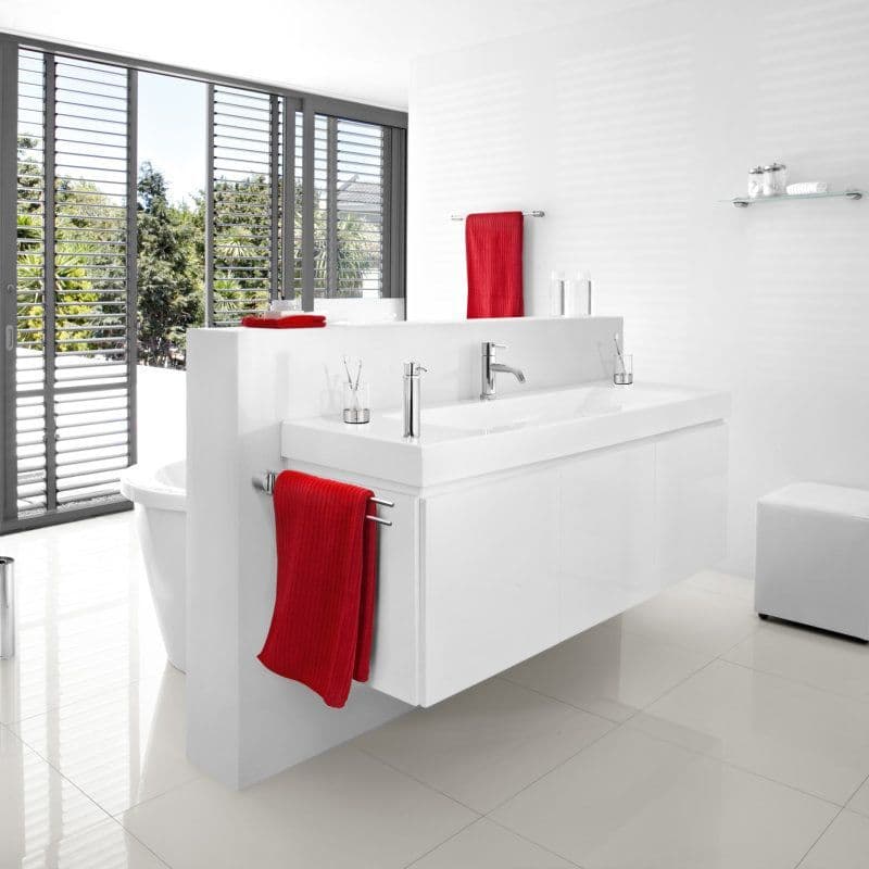 BLOMUS Двойна закачалка за кърпа DUO – мат – за стенен монтаж
