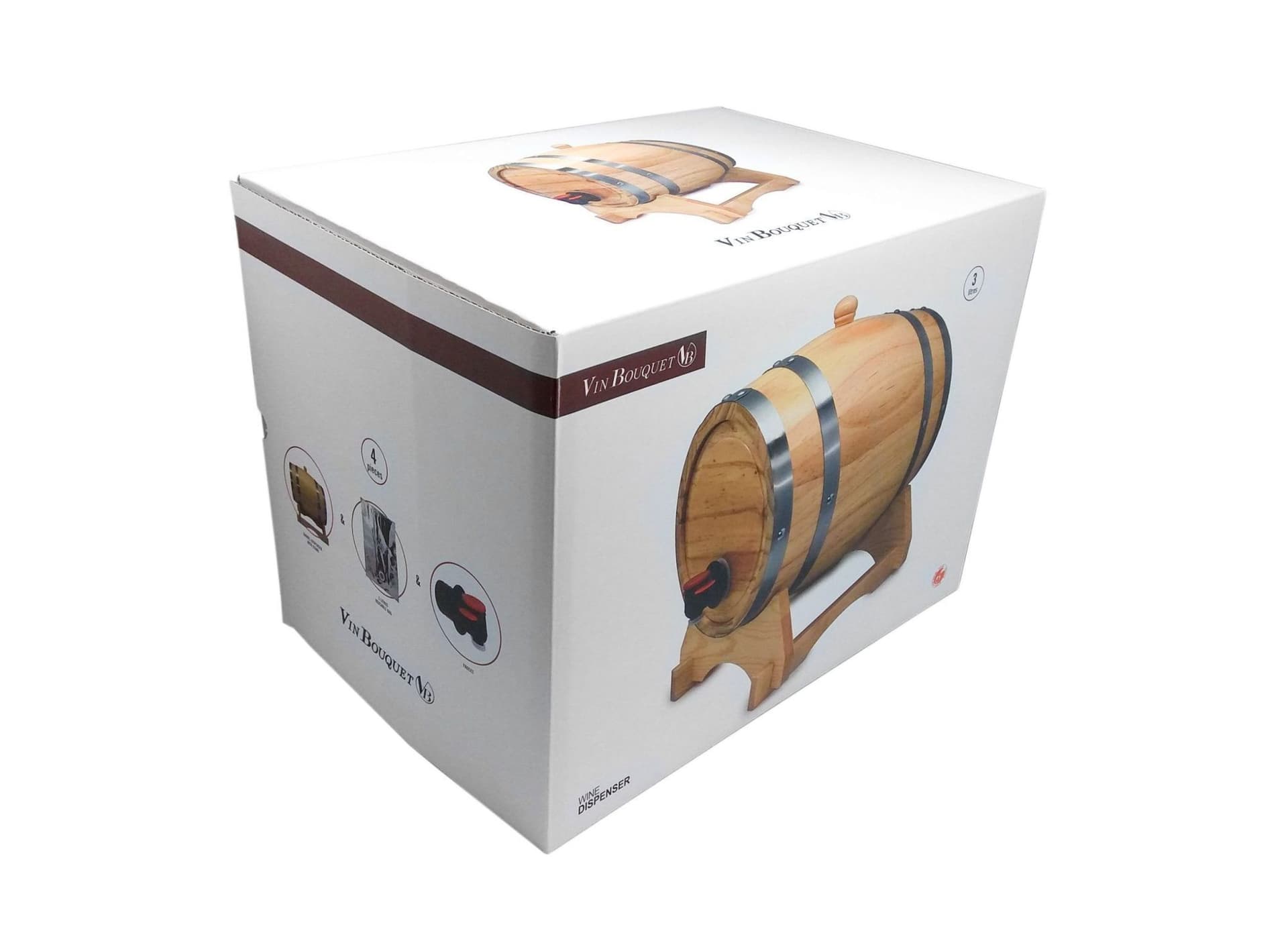Vin Bouquet Диспенсер за вино – буре, 3 л.