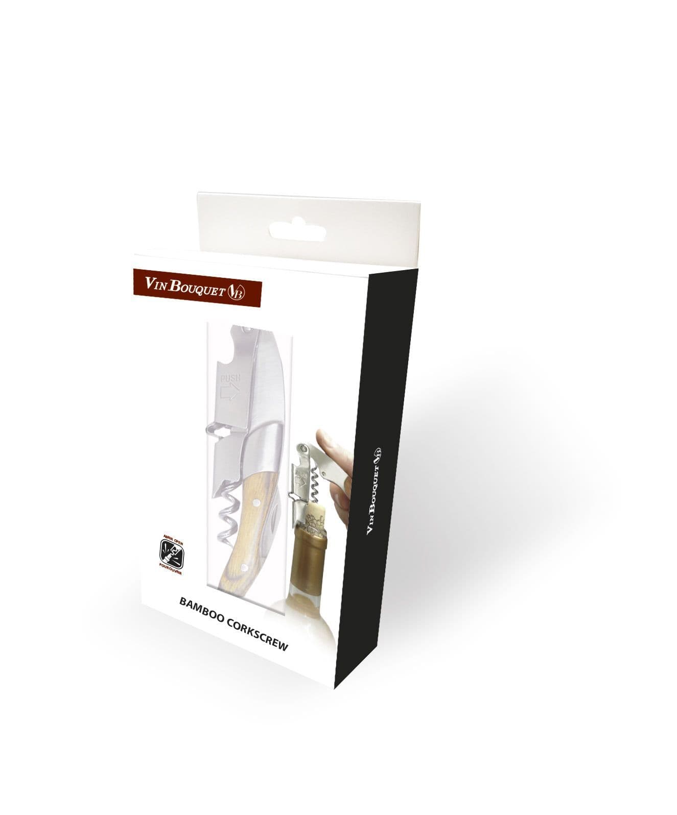 Vin Bouquet  Тирбушон с двоен лост – BAMBOO