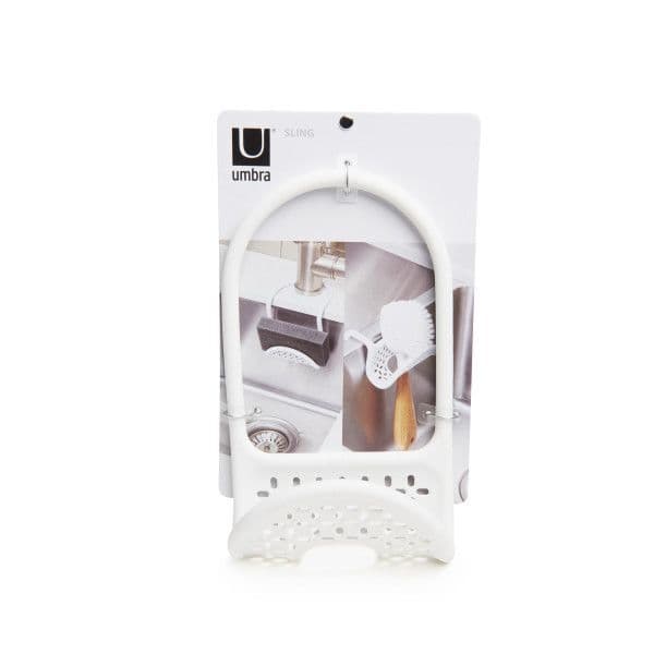 UMBRA Аксесоар за мивка “SLING“ – цвят бял