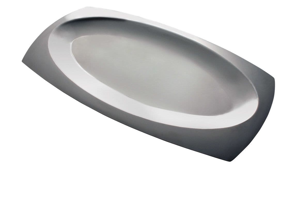 HERDMAR Плато за сервиране - стомана 18/10 - 45 x 25см