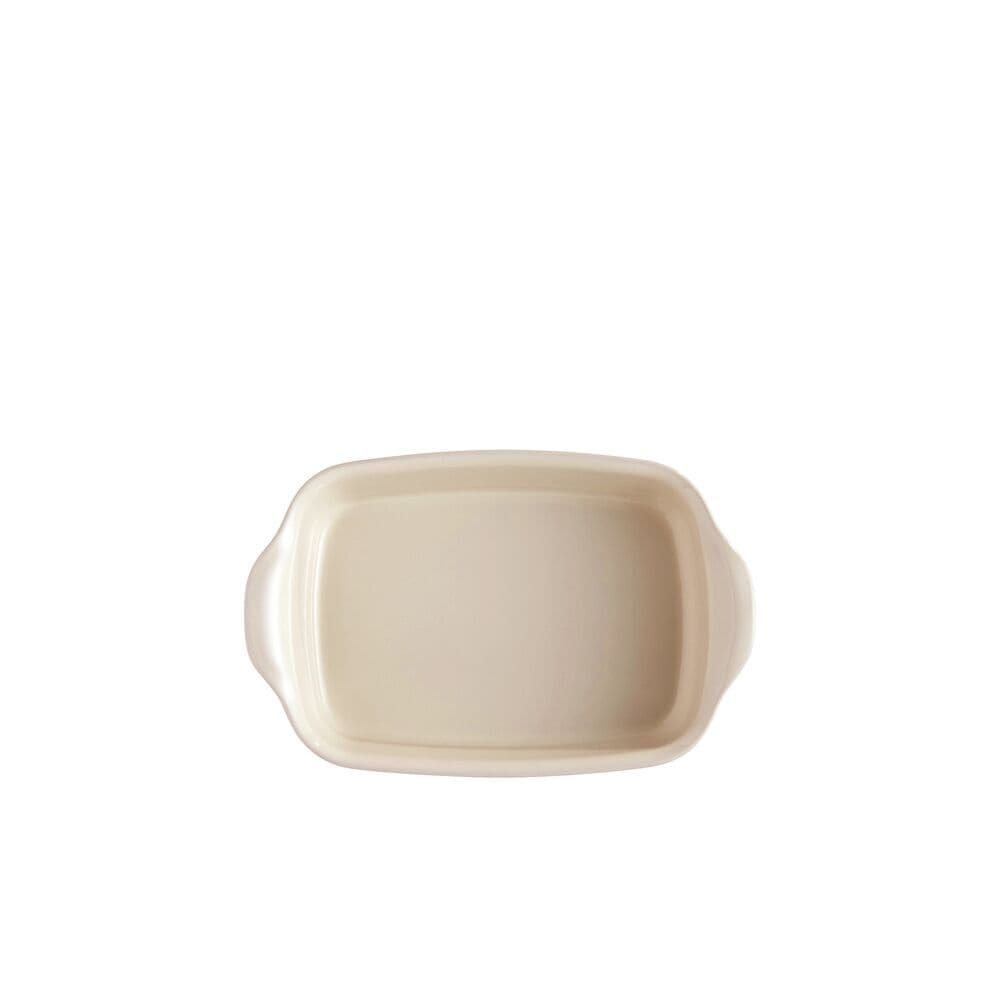 EMILE HENRY Керамична тава „INDIVIDUAL OVEN DISH“- 22х15см – цвят екрю