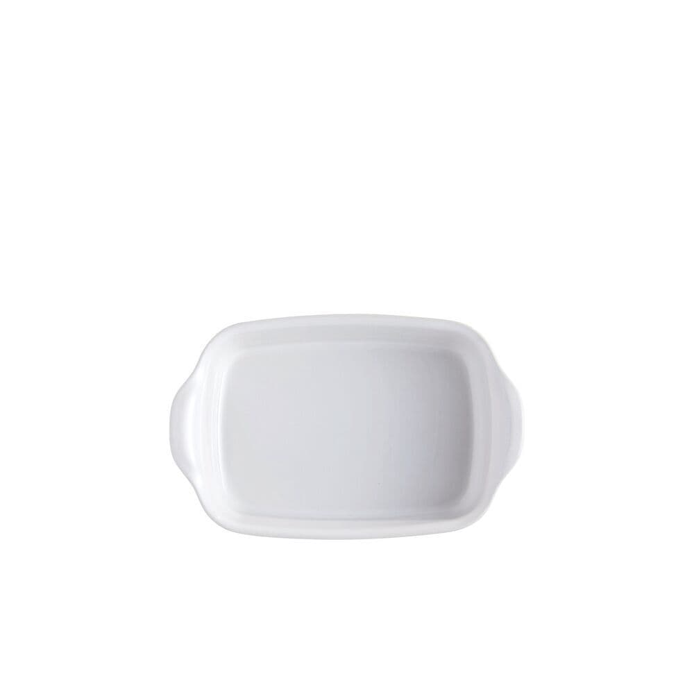 EMILE HENRY Керамична тава „INDIVIDUAL OVEN DISH“- 22х15см – цвят бял