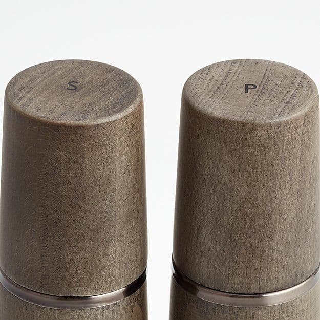 COLE&MASON Комплект мелнички за сол и пипер “MARLOW DARK GREY“ – 18,5 см.