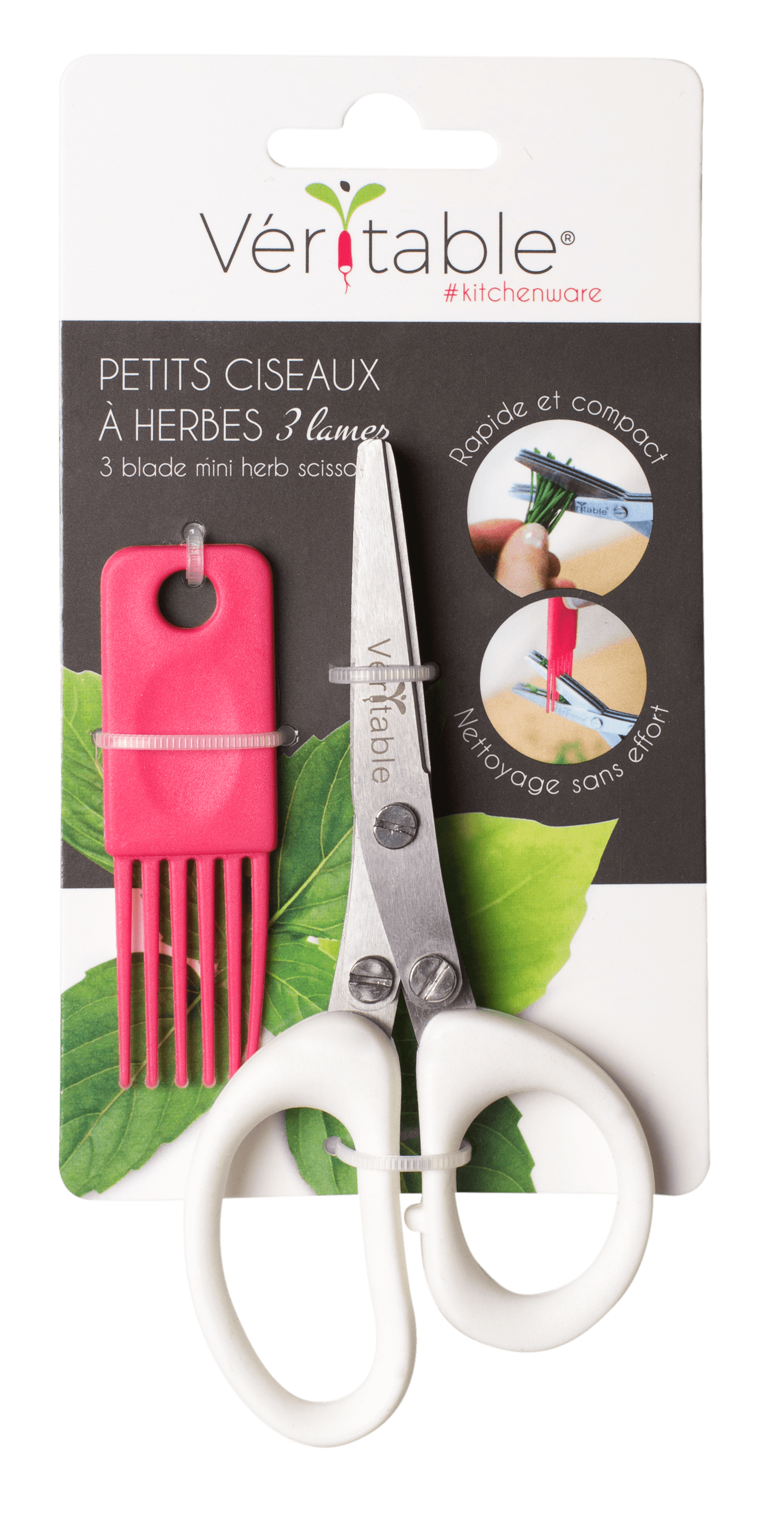 VERITABLE Ножица с тройно острие 3 BLADE MINI HERB SCISSORS