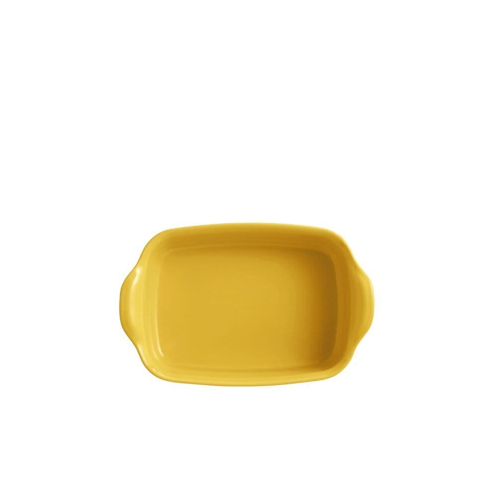 EMILE HENRY Керамична тава „INDIVIDUAL OVEN DISH“- 22х15см – цвят жълт