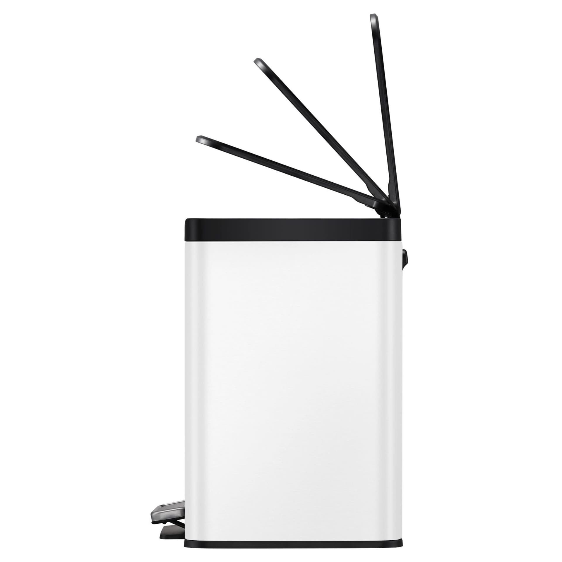 EKO Кош за разделно събиране “ESSENTIAL“ – 2 х 15 л. – бял