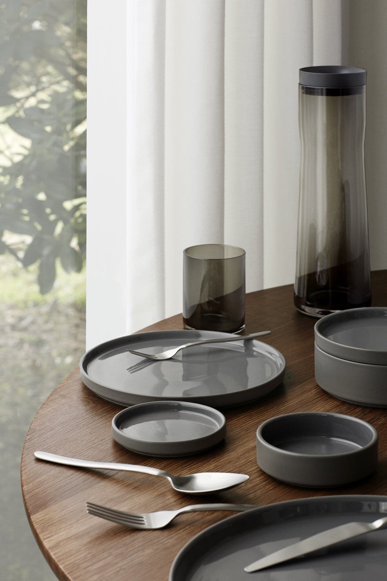 BLOMUS Десертна чиния PILAR, Ø20 см – цвят сиво-зелен (Agave Green)