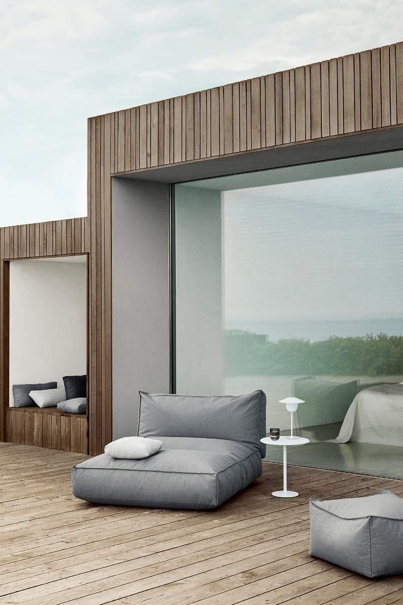 BLOMUS Възглавница за градински мебели STAY, 45 х 45 см – цвят Cloud