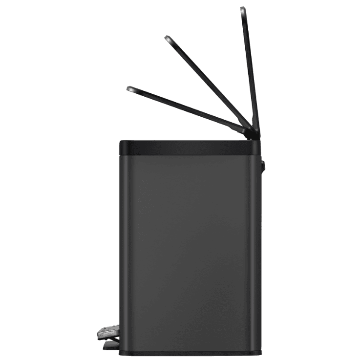 EKO Кош за разделно събиране “ESSENTIAL“- 2 х 15 л. – черен