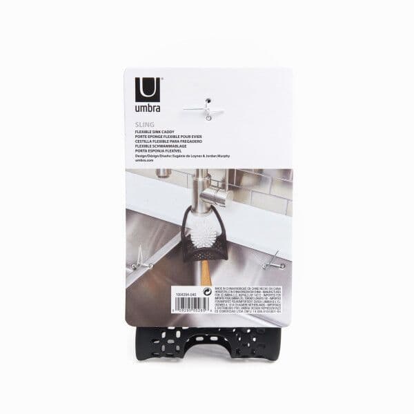 UMBRA Аксесоар за мивка “SLING“ – цвят черен