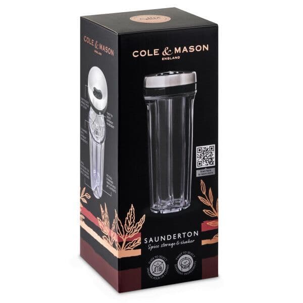 COLE & MASON Канистер за подправки “HERB & SPICE“ – празен