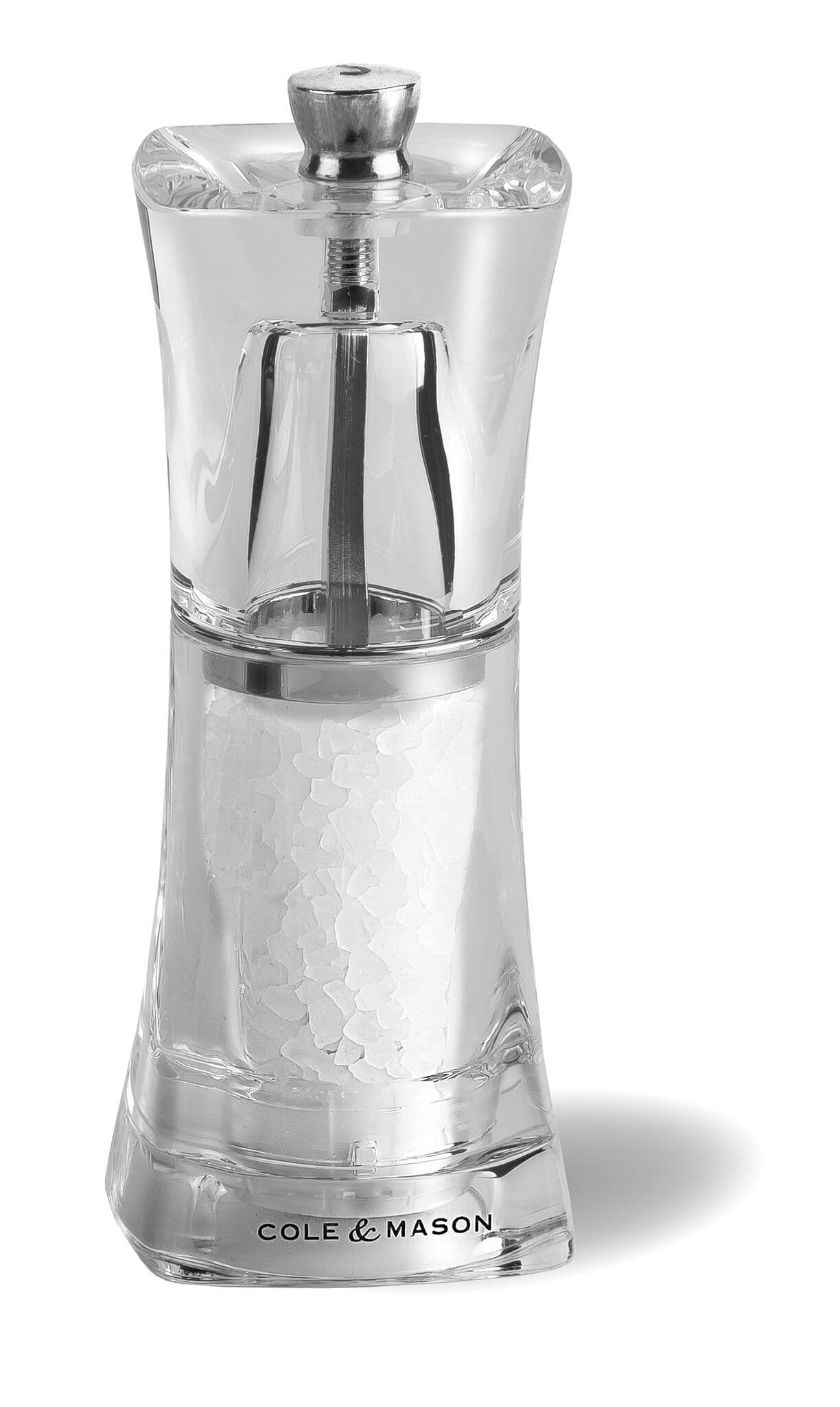 COLE&MASON Комплект мелнички за сол и пипер “CRYSTAL“ – 12,5 см.