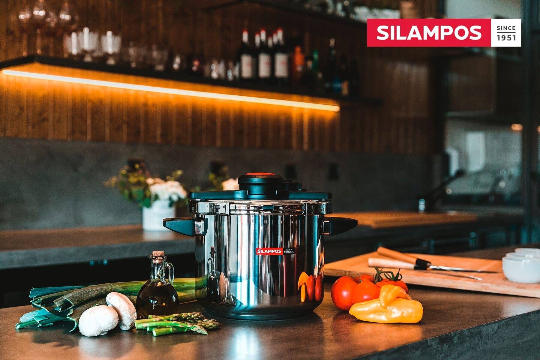 SILAMPOS Тенджера под налягане STARTWIST – 8 л