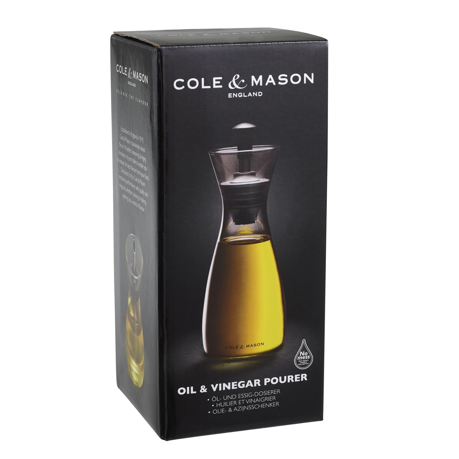 COLE & MASON Диспенсър за олио или оцет – 300 мл
