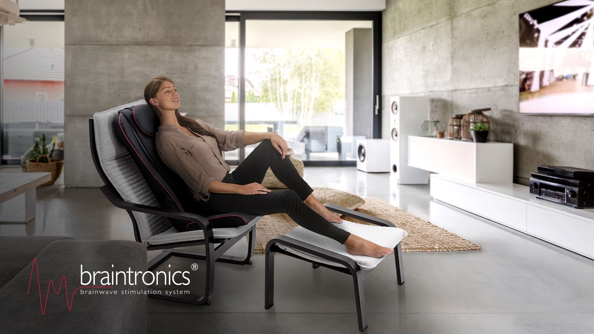 CASADA Масажна постелка “Quattromed  V BT“ с Braintronics®