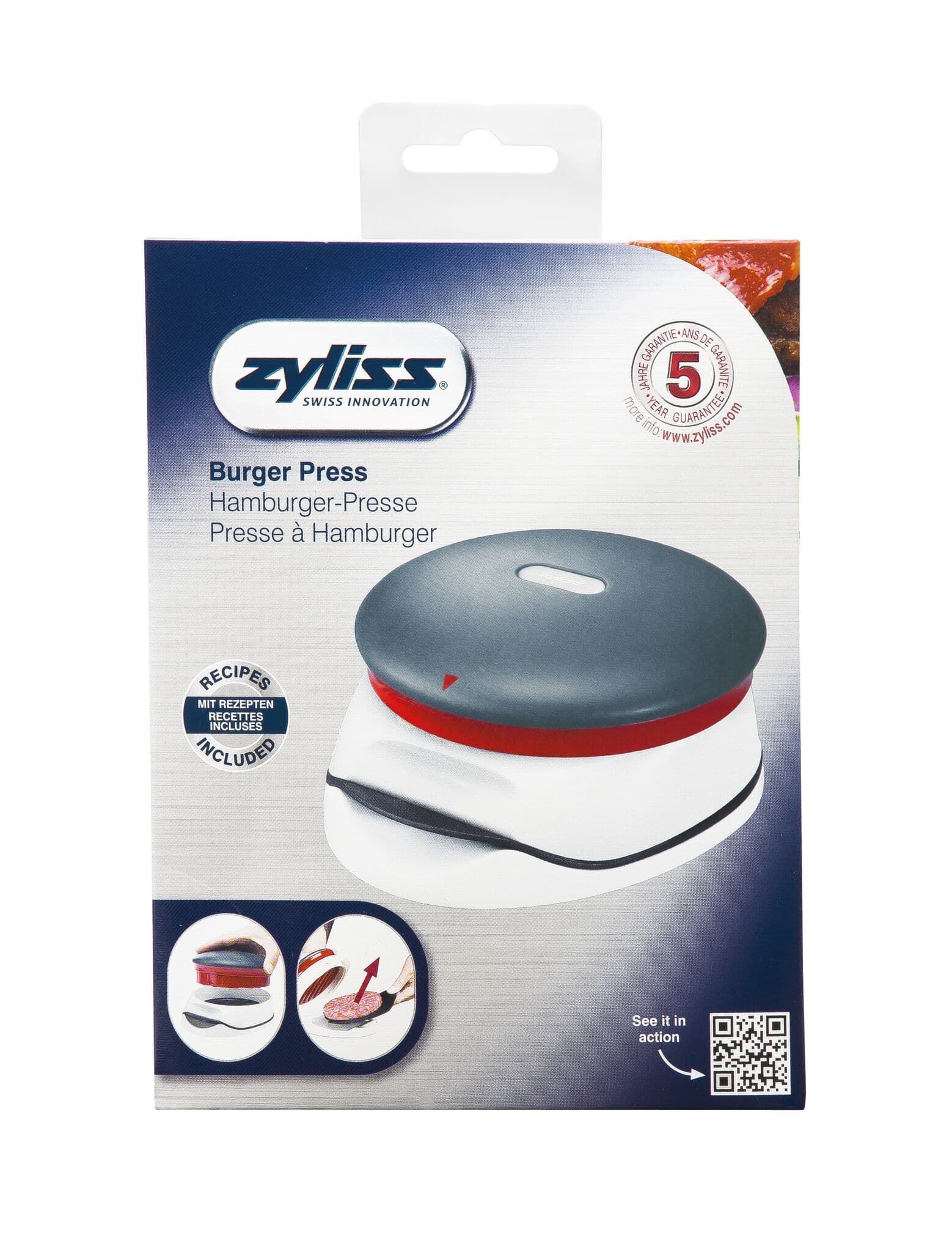ZYLISS Преса за бургери