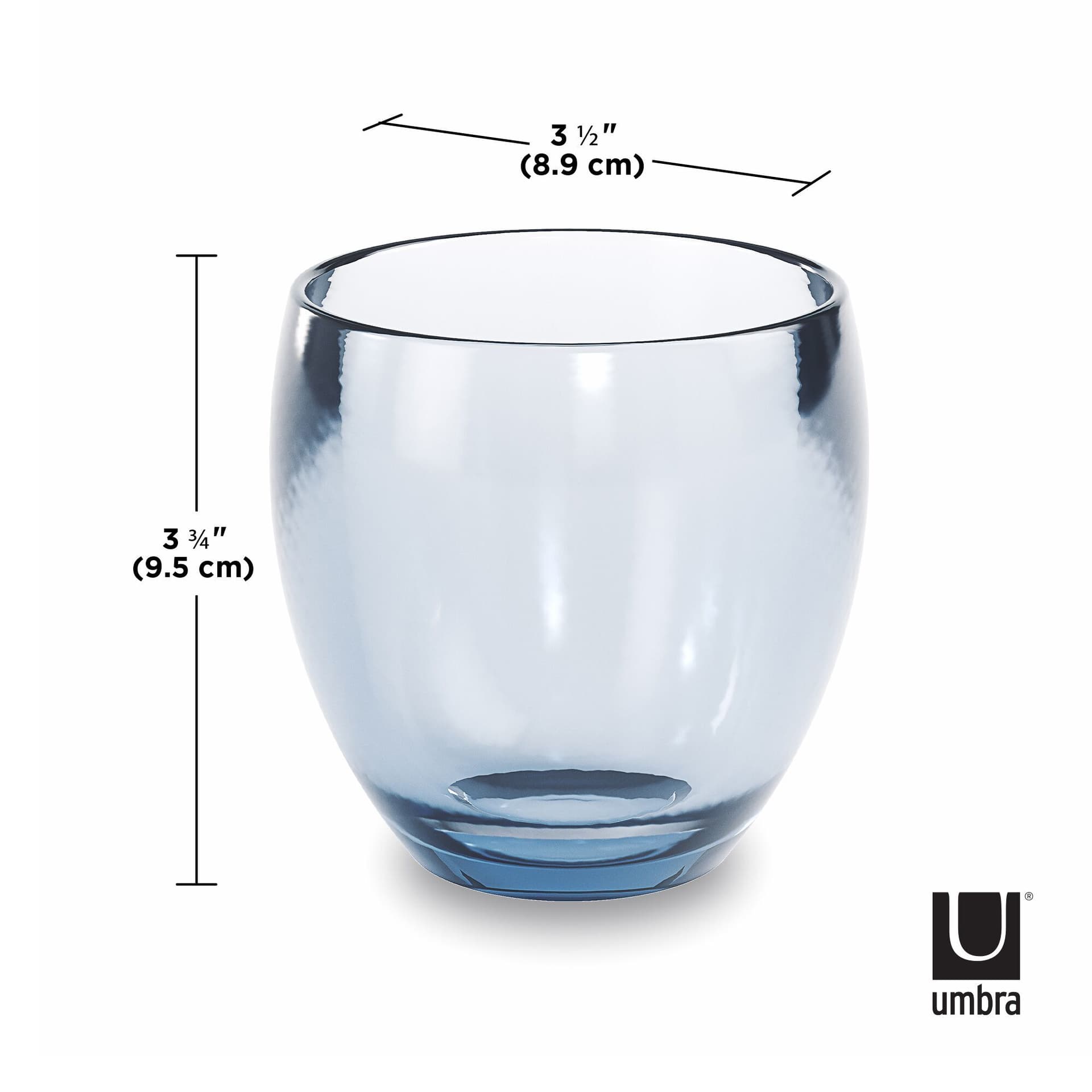 UMBRA Съд за четки за зъби “DROPLET“ – син