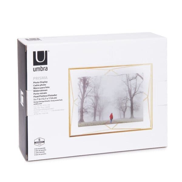 UMBRA Рамка за снимки “PRISMA“ – цвят месинг – 13х18см