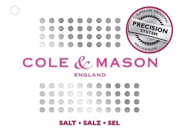 COLE & MASON Комплект мелнички за сол и пипер “SANDOWN“ – 18 см.
