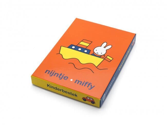 ZILVERSTAD Комплект стоманени детски прибори за хранене “Miffy“ – 4 части