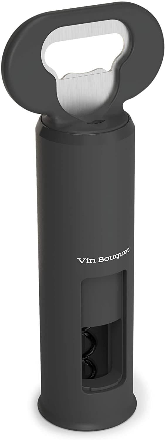 Vin Bouquet Тирбушон с отварачка за бутилки – черен