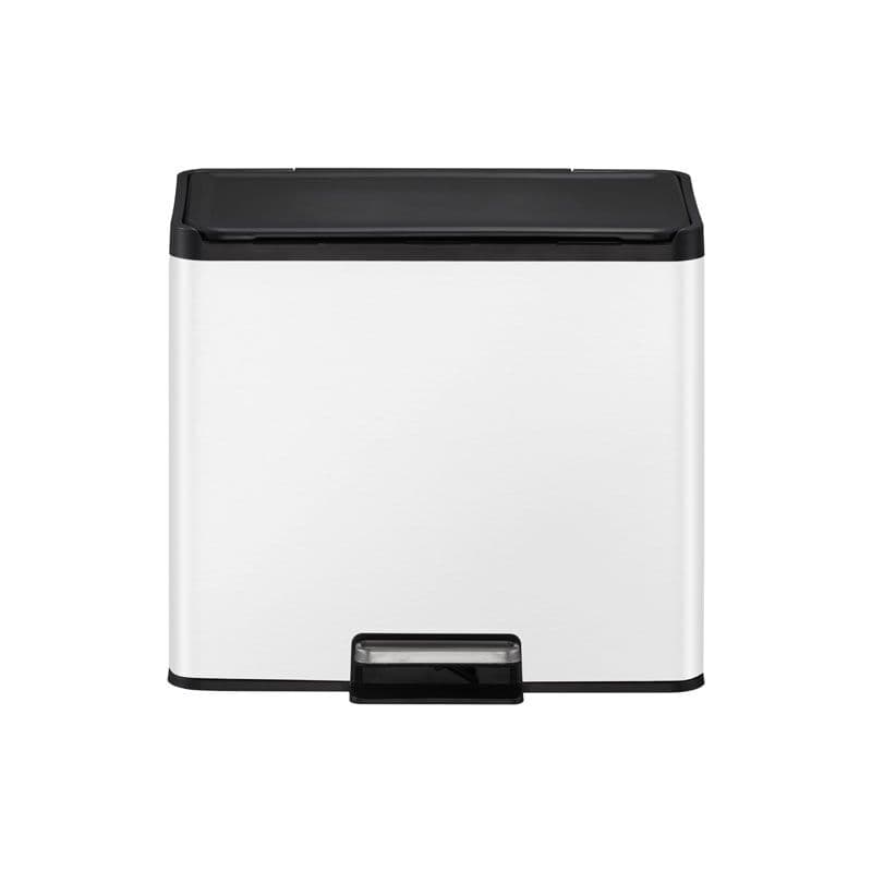 EKO Кош за разделно събиране ESSENTIAL - 20 + 9 л - бял