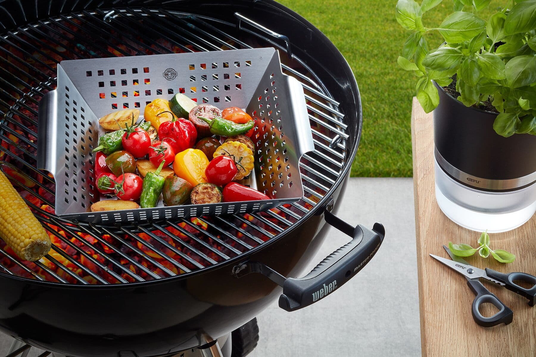 GEFU Перфорирана грил тава BBQ – голяма