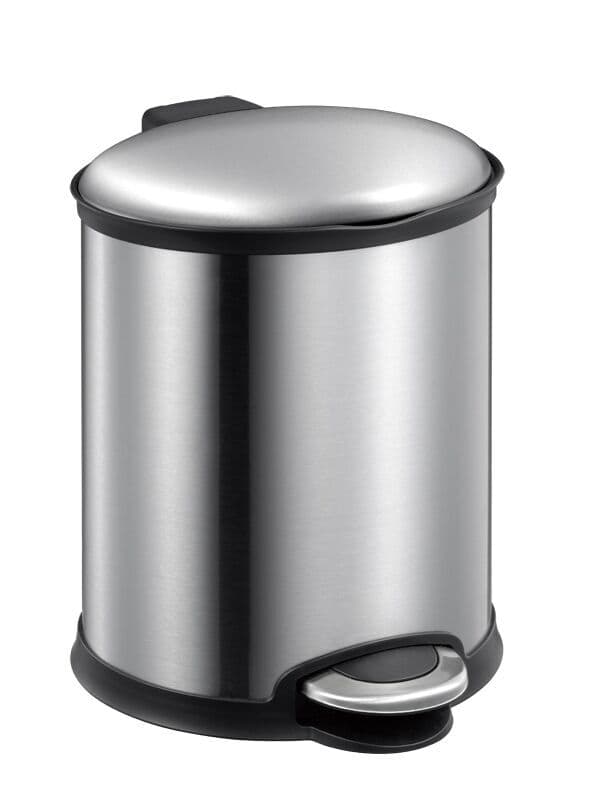 EKO Кош за отпадъци с педал  “ELLIPSE“- 6 литра – мат