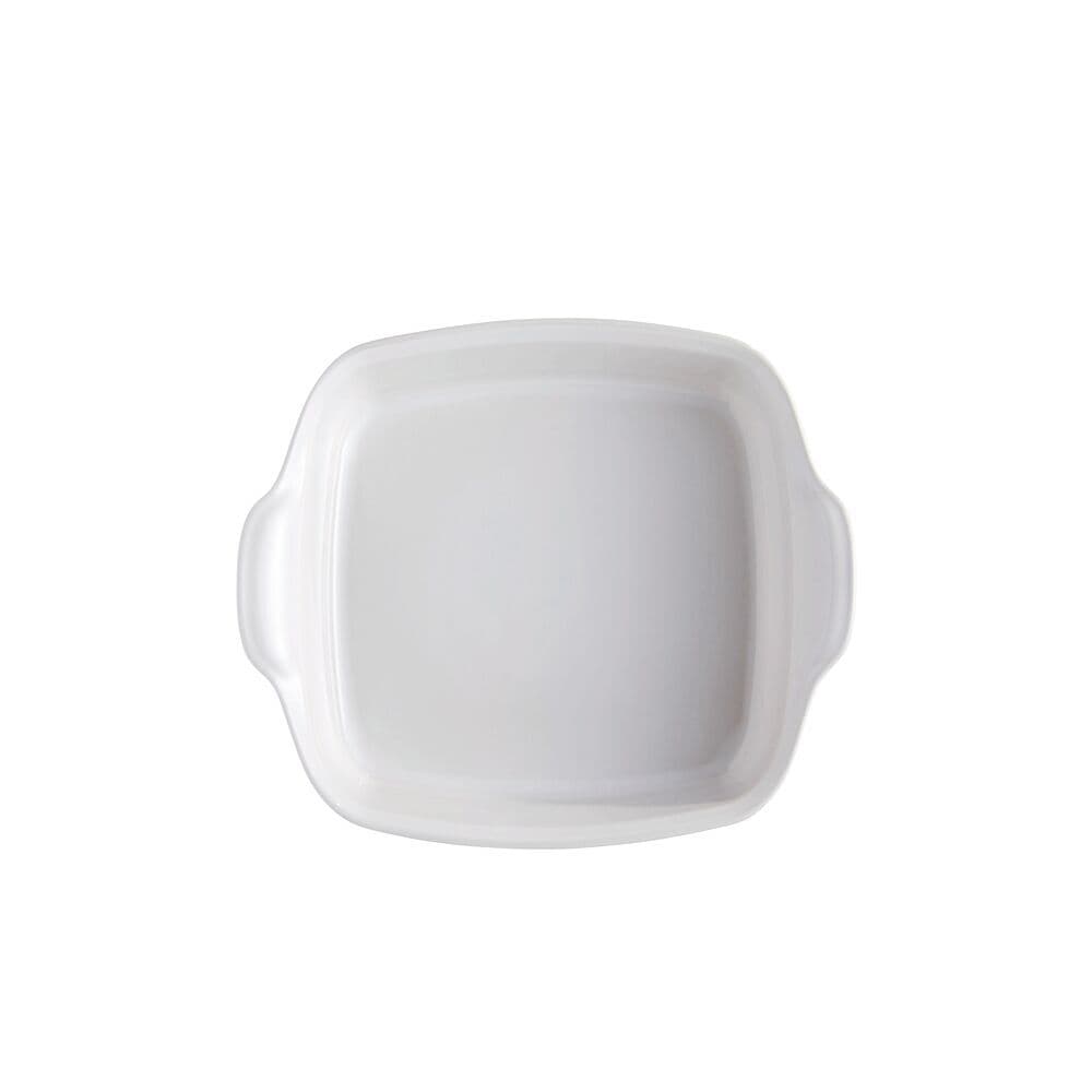 EMILE HENRY Керамична тава „SQUARE OVEN DISH“- 22х22см – цвят бял