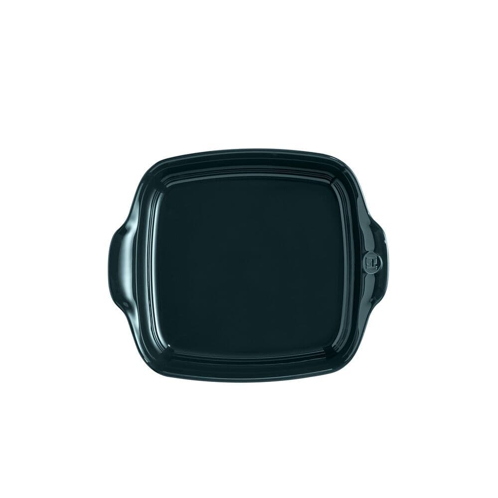 EMILE HENRY Керамична тава „SQUARE OVEN DISH“- 22х22см – цвят тъмнозелен