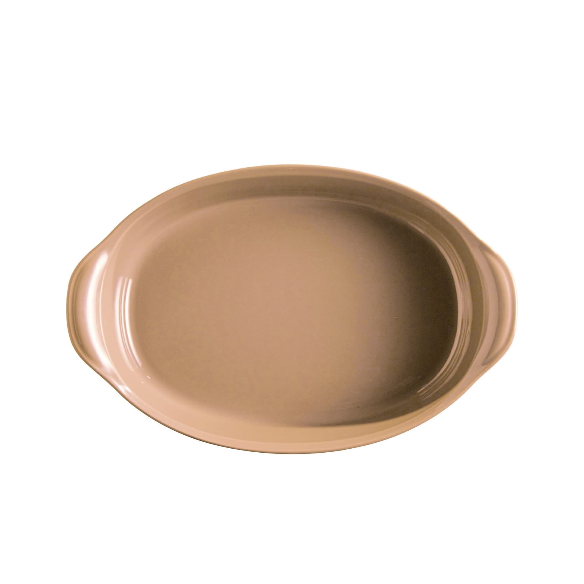 EMILE HENRY Керамична тава „OVAL OVEN DISH“ – 35х22,5 см – цвят капучино