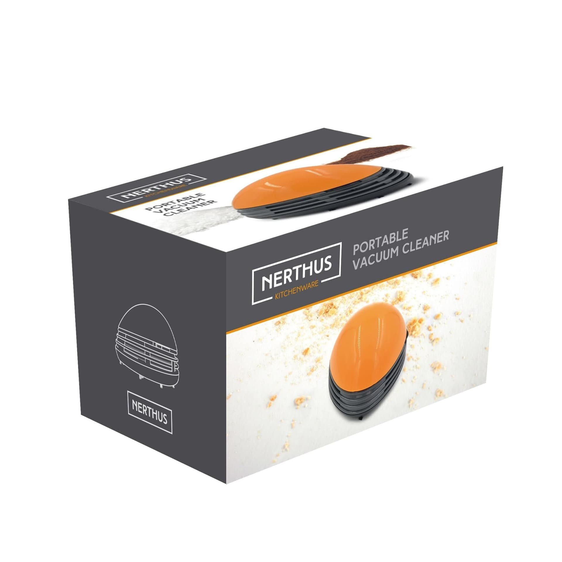 Nerthus Мини прахосмукачка за маса