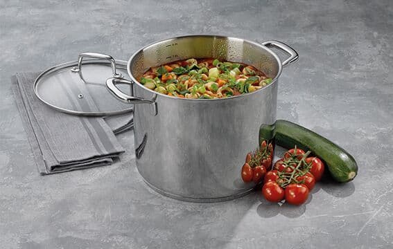 KELA Дълбока тенджера с капак “Flavoria“ – Ø 24 см. – 8,0 л.